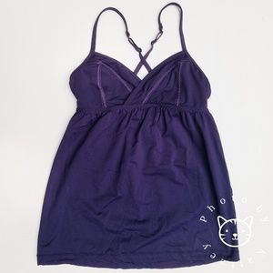 Lululemon Rehearsal Tank Black Swan Size 4